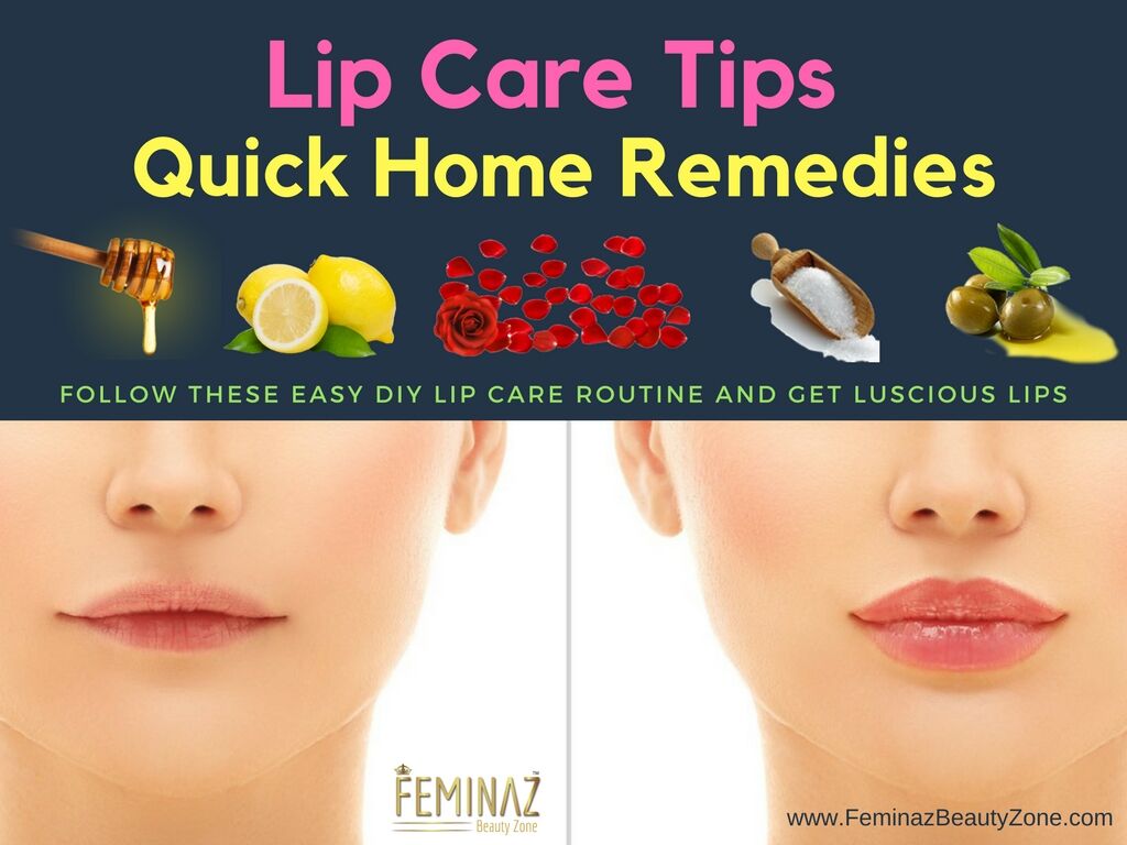Lip Care Tips – Quick Home Remedies